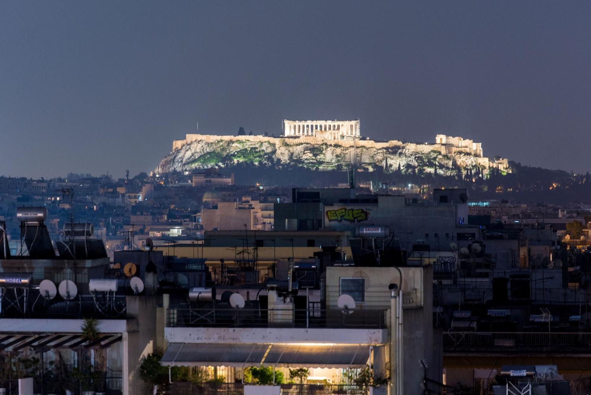 Athens & Acropolis View 7Th Floor Apartment Εξωτερικό φωτογραφία